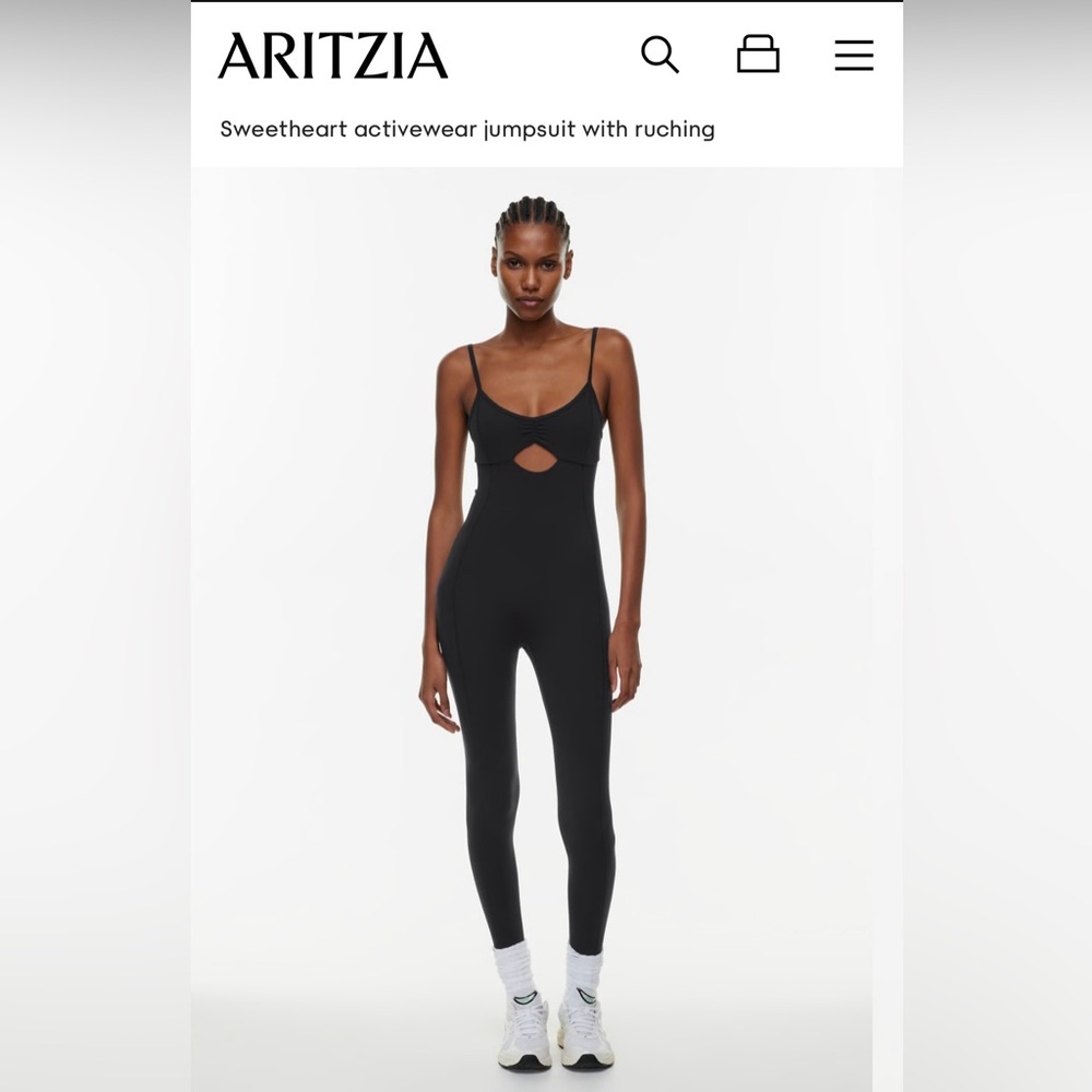 NWT Aritzia Golden BUTTER Upbeat Jumpsuit